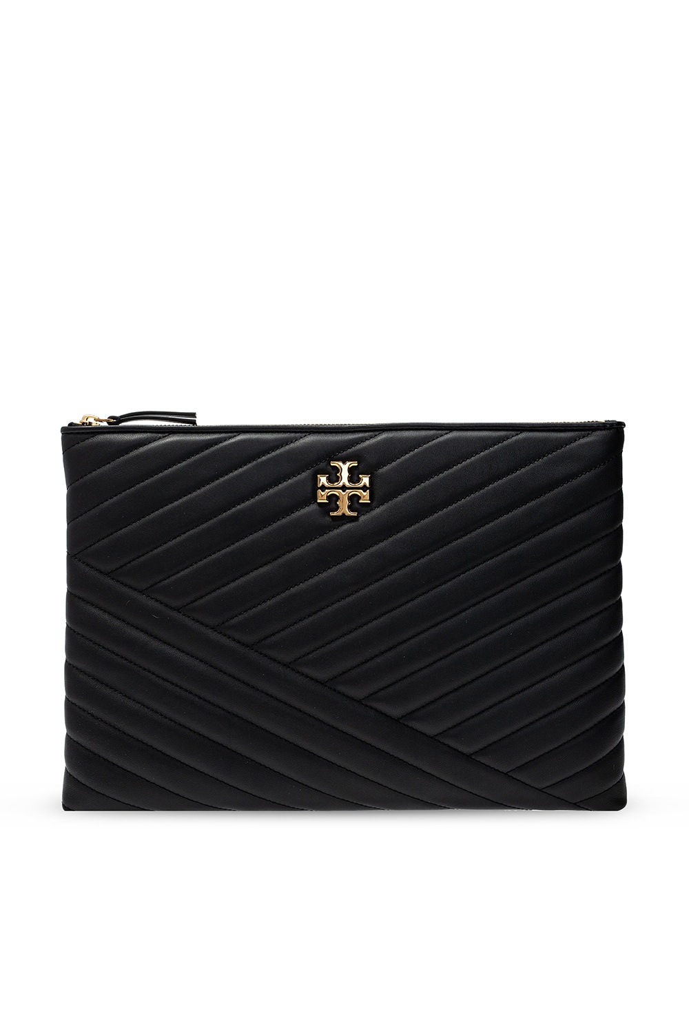 Tory burch 2025 kira leather clutch